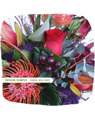 Seasonal Mix // Jewel Tones Flower Arrangement